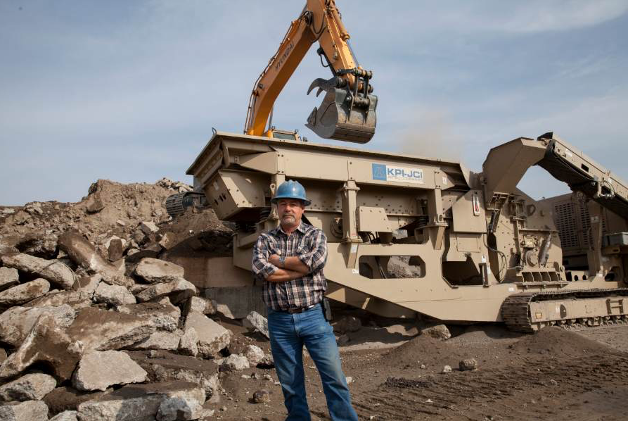 Tyke Van Zandt is the no-nonsense operations manager for FTG Construction Materials, and the man tasked with selecting the crusher that would empower the company’s recycling operations.