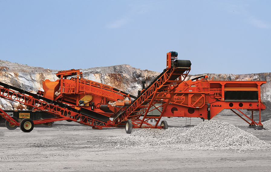 Eagle Crusher will have a working model of its E-plant on display in booth 2948.