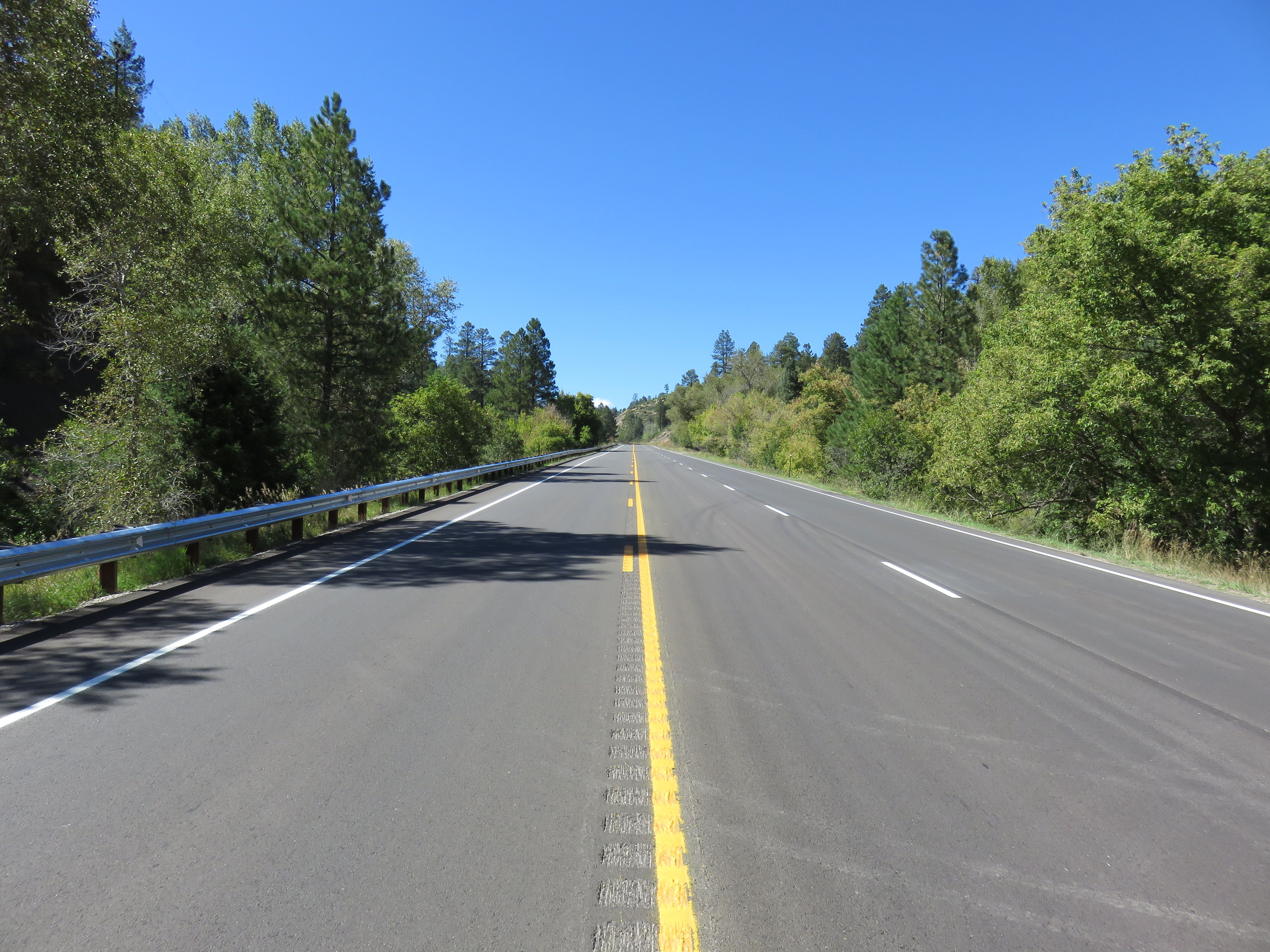 Four Corners Materials, Bayfield, Colorado, took home a QIC award for its project on US Highway 160. Photo courtesy Four Corners Materials.