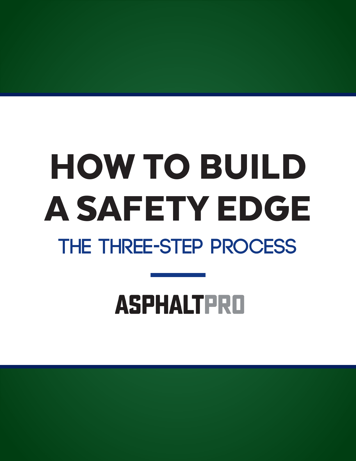 Build a Safety Edge