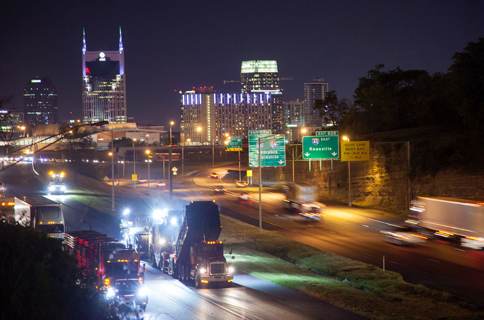 This fall, Lojac also completed a high-profile project in downtown Nashville. Lojac received a ride incentive based on smoothness of the $5 million, eight-lane mill and fill project. 