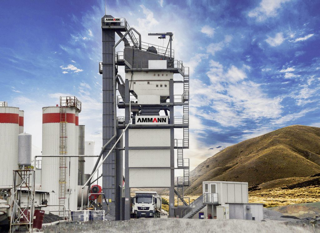The ABA 240 UniBatch asphalt plant from Ammann will be on display in the Silver Lot. Photo courtesy fotopizza.com.