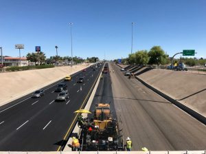 This past July, Banicki completed a $10 million project using rubberized asphalt along Interstate 17.