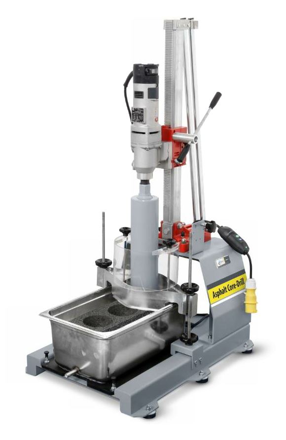 The IPC Global Multi Core-Drill is a lab asphalt core drill designed to provide precise coring from prismatic, cylindrical and slab asphalt samples.