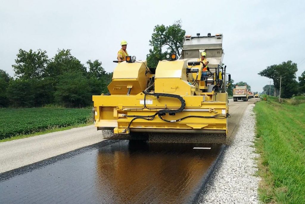 Members of the Indiana Department of Transportation participated in the training and certification beginning in spring 2017. “We have six districts, and combined each of two districts so we had three training sessions,” Todd Shields explained. “We called it the Chip Seal Kickoff.”