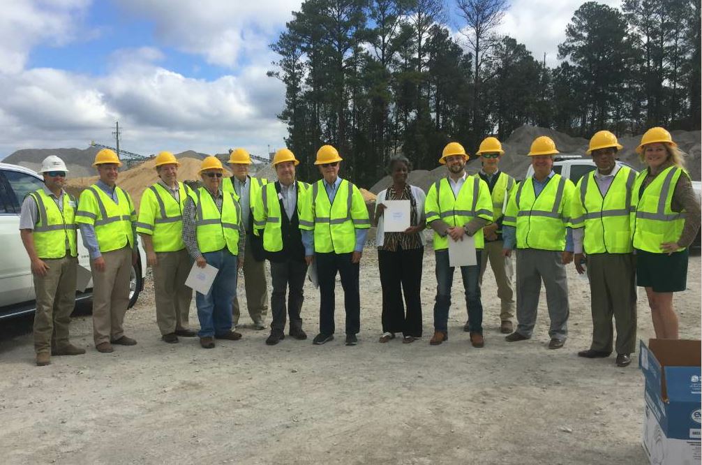 October 2018, Wiregrass Construction Company and Dunn Construction collaborated on a tour of an asphalt plant and the project to widen I-65 south of Birmingham for Alabama state lawmakers.