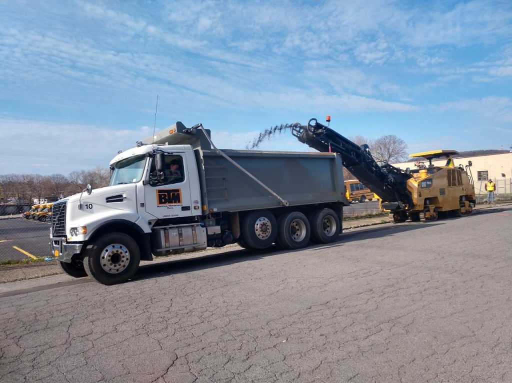 New York: Milling continues for Blacktop Maintenance Corp in New York, reports Stewart Petrovits.
