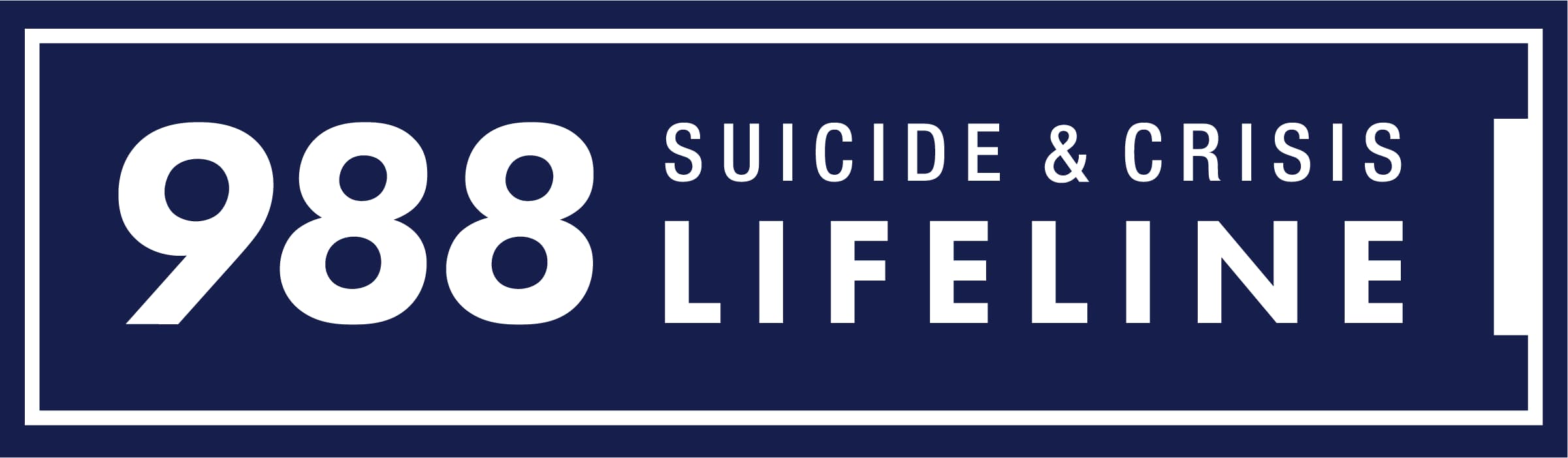 988_horizontal_navy - Suicide Prevention Hotline