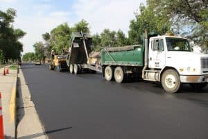 City Street Paving in Fort Morgan, Colorado. Photo courtesy of CAPA