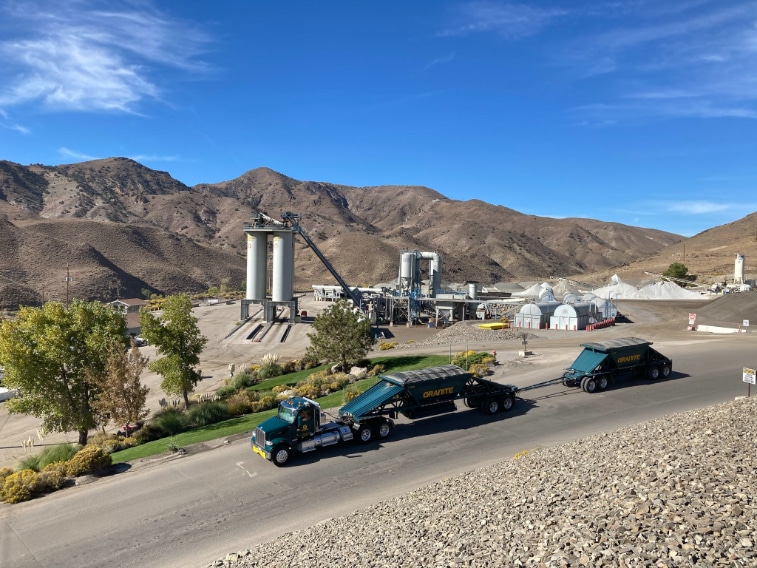 Granite’s Lockwood facility, pictured, is located near Reno, Nevada.